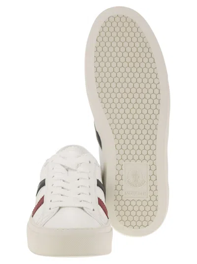 Moncler Monaco 2 Low-top Sneakers In White