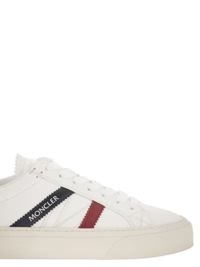 Moncler Monaco 2 Low-top Sneakers In White