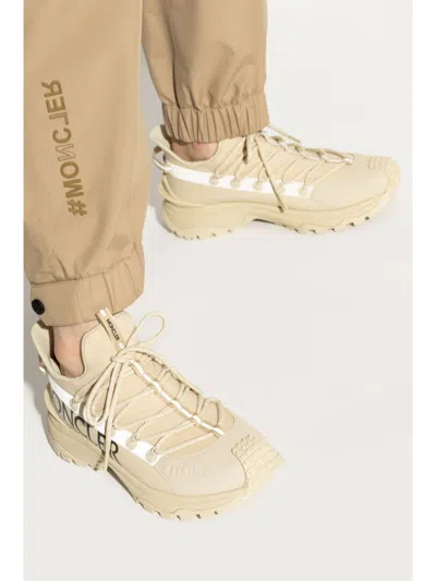 Shop Moncler Trailgrip Lite 2 Sneakers In Beige