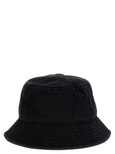 Y-3 Black Bucket Hat With Logo In Black