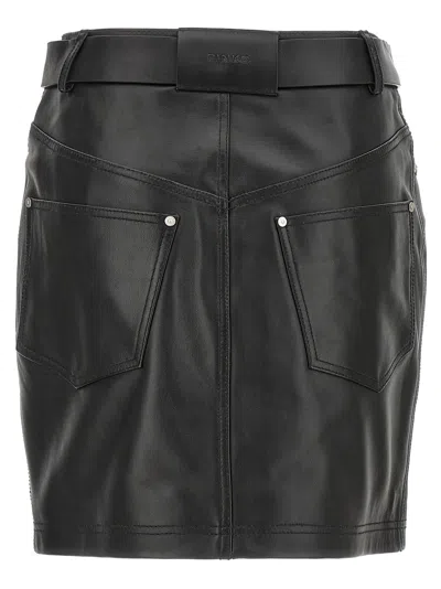 Shop Pinko 'grenada' Skirt In Black