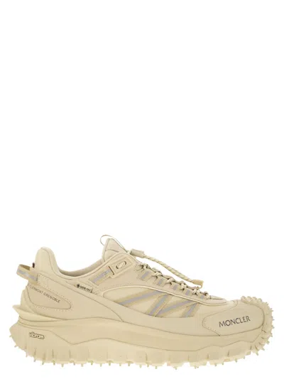 Moncler Trailgrip Gtx Sneakers In Beige