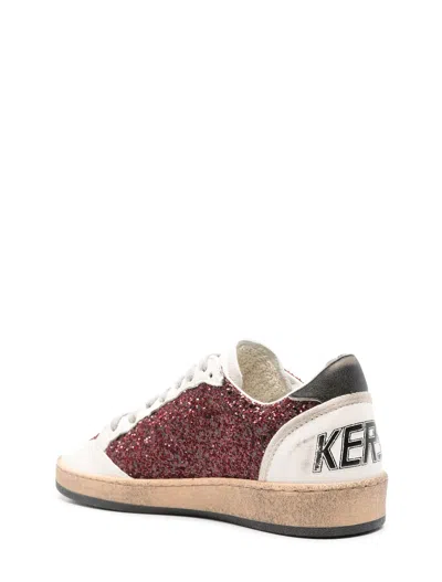 Shop Golden Goose Sneakers Bordeaux