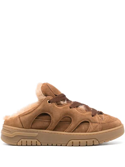 Shop Santha Sneakers Sabot Model 2 In Brown