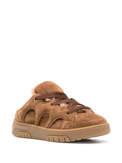 Shop Santha Sneakers Sabot Model 2 In Brown