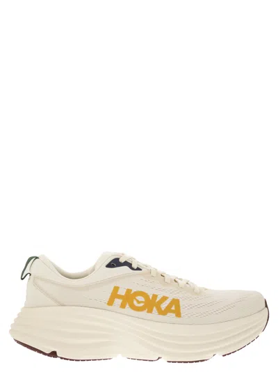 Hoka Bondi 8 Sneakers In Milk