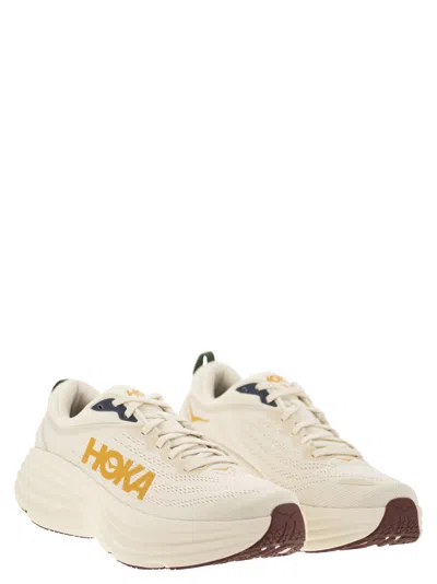 Hoka Bondi 8 Sneakers In Milk