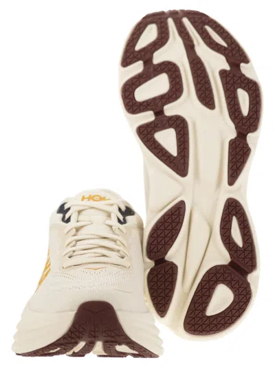 Hoka Bondi 8 Sneakers In Milk