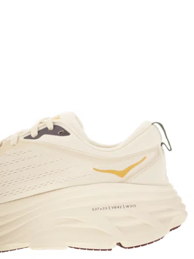 Hoka Bondi 8 Sneakers In Milk