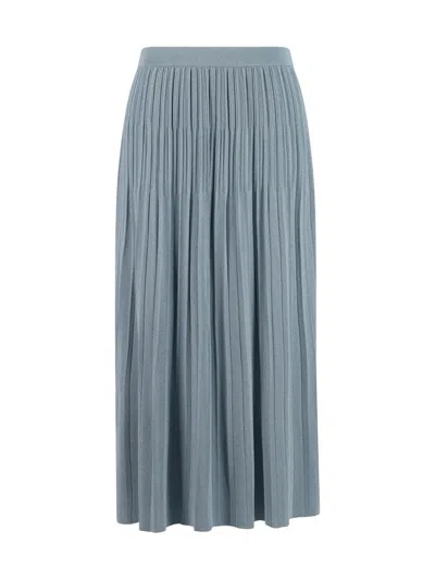 Shop Zimmermann Skirts In Blue Lurex