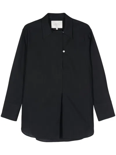 Shop Studio Nicholson Wool Shirt In Blue