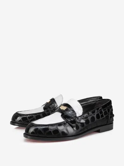 Christian Louboutin Penny Loafer In Black