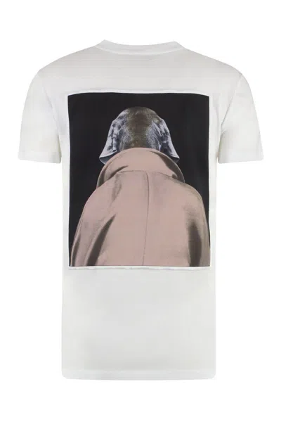 Shop Max Mara Cipria Printed T-shirt In White