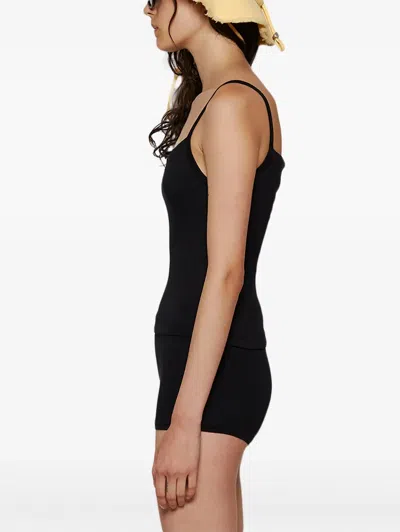 Éterne Modal 90's Tank Top In Black