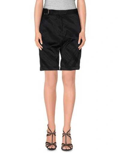 Shop Just Cavalli Shorts & Bermuda In Black