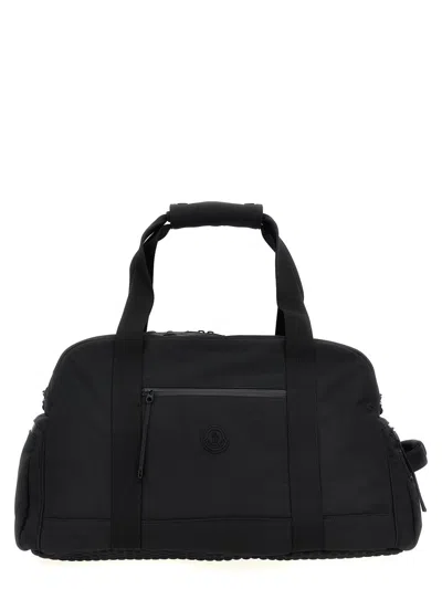 Shop Moncler 'alchemy Gym' Duffel Bag In Black