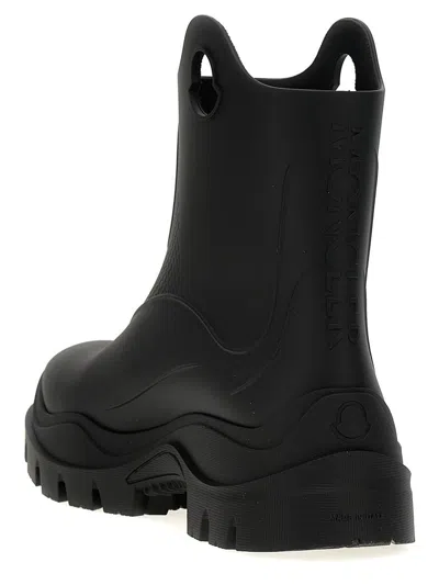 Shop Moncler 'misty' Ankle Boots In Black