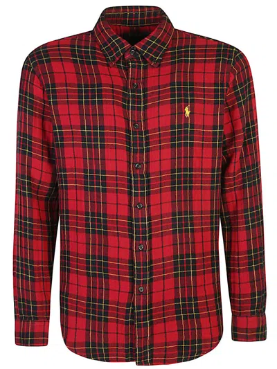 Shop Polo Ralph Lauren Shirts In Red