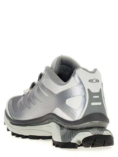 Shop Salomon 'xt-4 Og Sharkskin' Sneakers In Silver