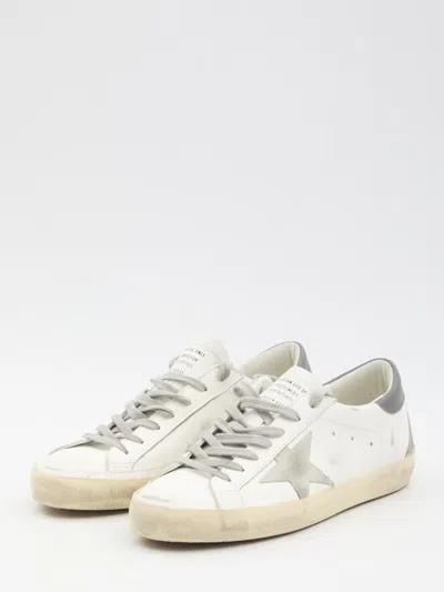 Shop Golden Goose Super-star Sneakers In White