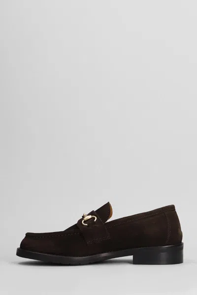 Shop Veni Loafers In Brown