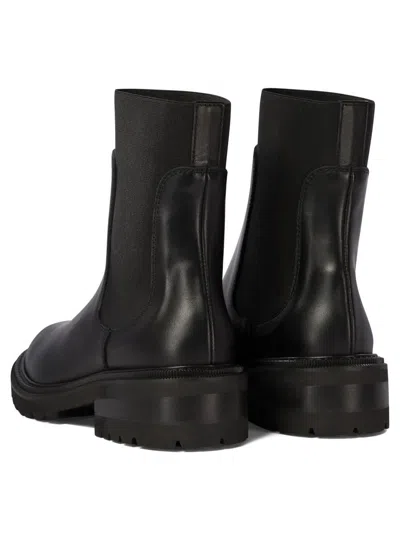 Shop Via Roma 15 "santa Monica" Ankle Boots In Black