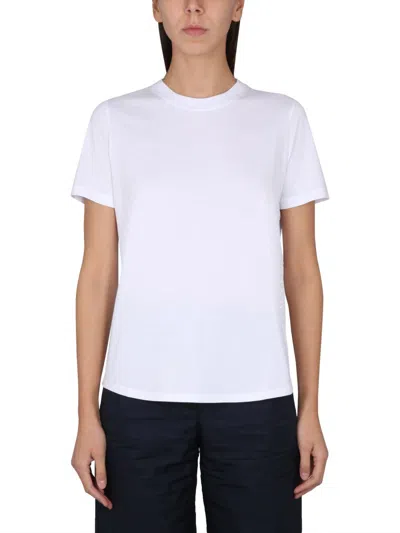 S Max Mara Crewneck T-shirt In White