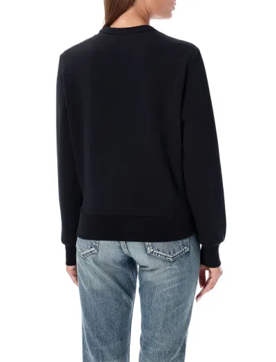 Apc A.p.c. Sweatshirt With Logo In Black Purple