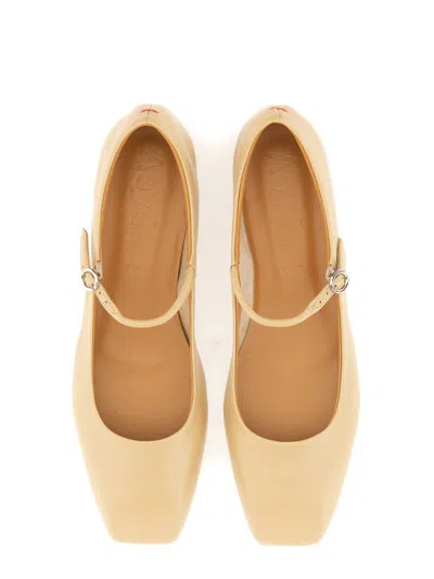 Shop Aeyde Dancer "uma" In Beige