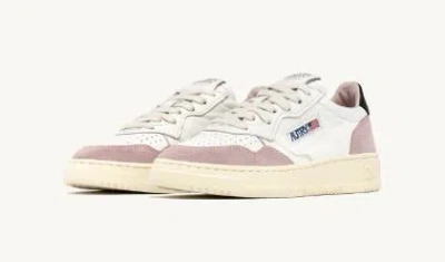 Autry Leather Sneakers With Contrast Heel Tab