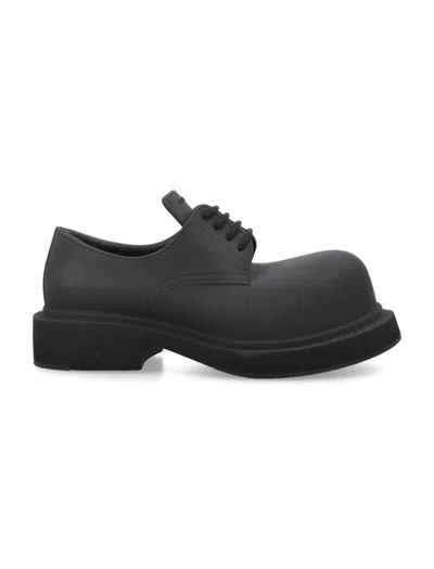 Shop Balenciaga Steroid Derby Shoes In Black