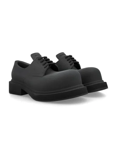 Shop Balenciaga Steroid Derby Shoes In Black