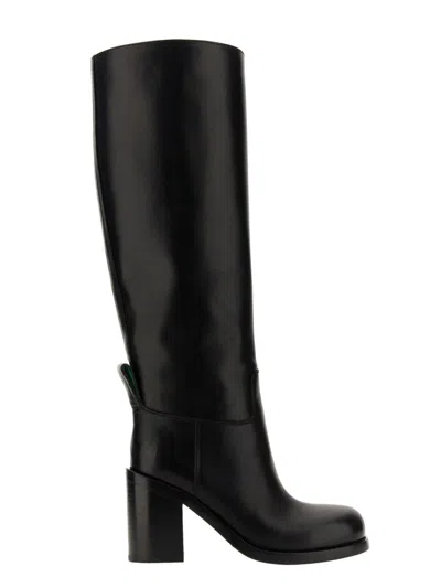 Shop Bottega Veneta Boot Horse In Black