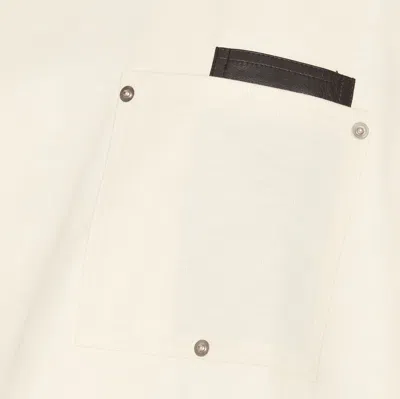 Shop Bottega Veneta T-shirts And Polos In White