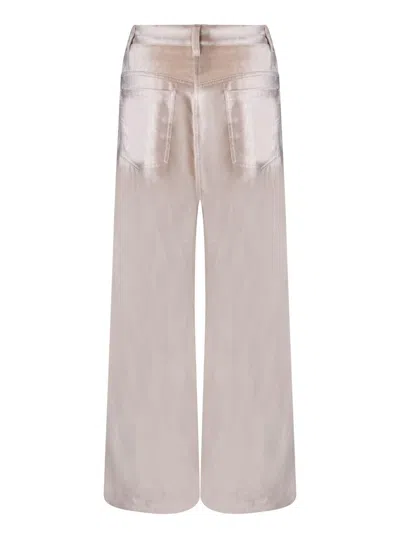 Shop Brunello Cucinelli Trousers In Beige