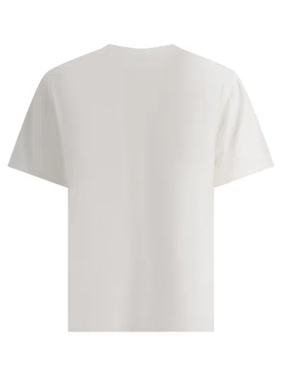 Shop Burberry "ekd" T-shirt In White