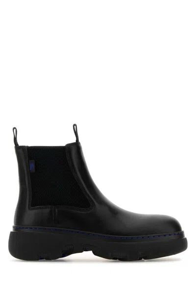 Shop Burberry Boots In Black