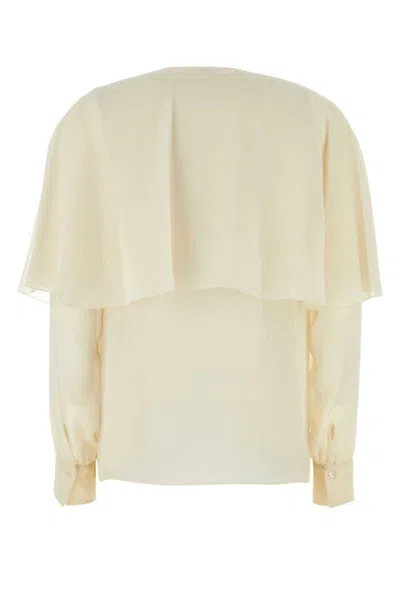 Shop Chloé Shirts In White