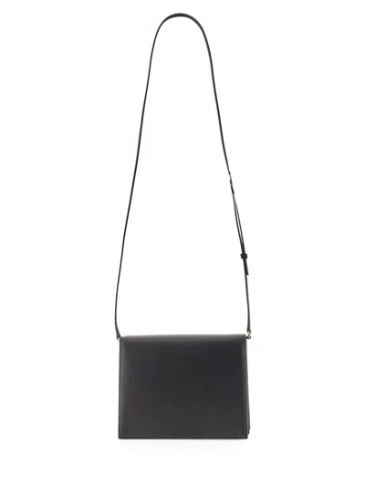 Shop Dolce & Gabbana Dg Logo Shoulder Bag In Black