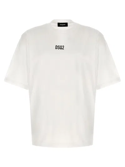 Shop Dsquared2 Logo T-shirt In White