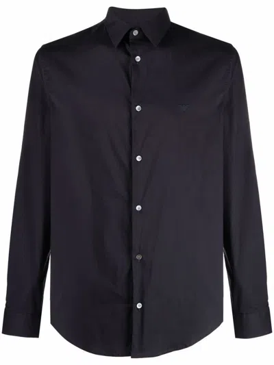 Shop Emporio Armani Shirt Clothing In Blue