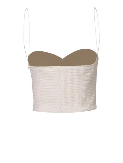 Forte Forte Spaghetti Strap Camisole In White