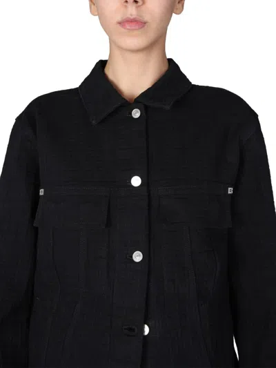 Shop Givenchy 4g Jacquard Jacket In Black