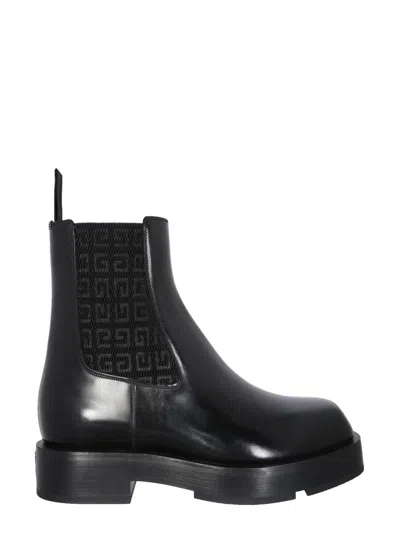 Shop Givenchy Chelsea Boots In Black