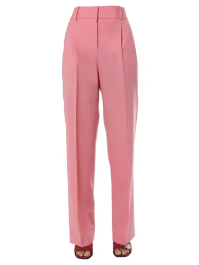 Givenchy High-waisted Tailored Trousers In Pink