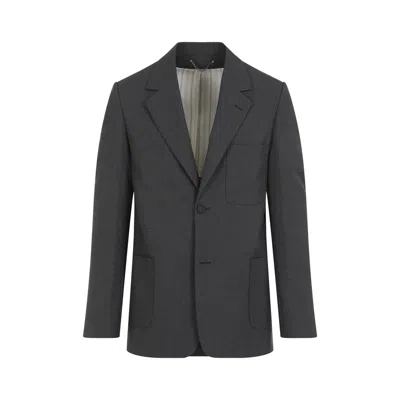 Golden Goose Men's Decontructed Jacket In Grey