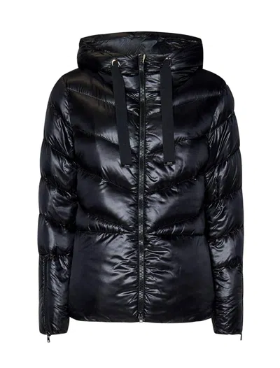 Shop Herno Coats Black