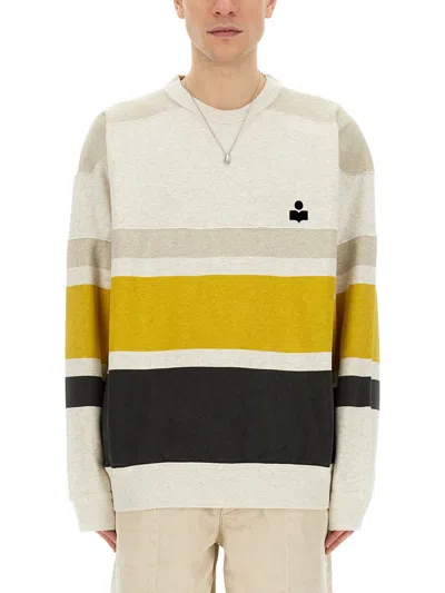 Shop Isabel Marant "meyoan" Sweatshirt In Multicolour