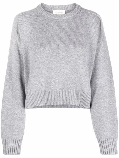 Shop Loulou Studio Oversized Sweater Clothing In Grey