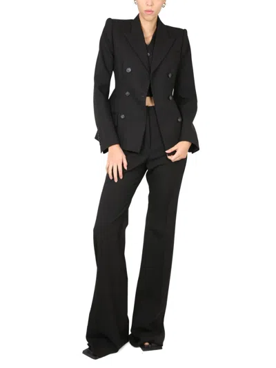 Shop Max Mara Double-breasted Jacket In Black